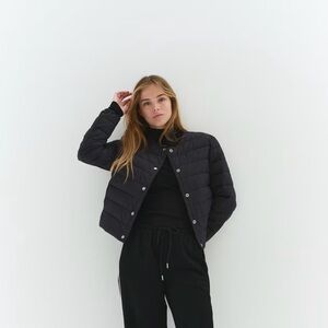 H&M Black Quilted Jacket